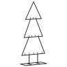 Arbre de Noël en métal pour décoration noir 60 cm 561553561553