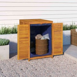 Boîte de rangement de jardin 70x87x104 cm bois massif d'acacia 561554561554
