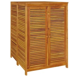 Boîte de rangement de jardin 70x87x104 cm bois massif d'acacia 561554561554