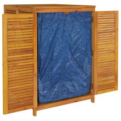 Boîte de rangement de jardin 70x87x104 cm bois massif d'acacia 561554561554