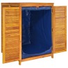 Boîte de rangement de jardin 70x87x104 cm bois massif d'acacia 561554561554