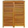 Boîte de rangement de jardin 70x87x104 cm bois massif d'acacia 561554561554
