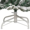 Sapin de Noël artificiel à charnières avec neige floquée 120 cm 561559561559