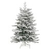 Sapin de Noël artificiel à charnières avec neige floquée 150 cm 561560561560