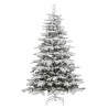 Sapin de Noël artificiel à charnières avec neige floquée 180 cm 561561561561