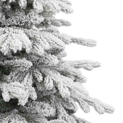 Sapin de Noël artificiel à charnières avec neige floquée 180 cm 561561561561
