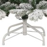 Sapin de Noël artificiel à charnières avec neige floquée 180 cm 561561561561