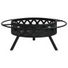 Foyer avec tisonnier 70 cm XXL acier 561563561563