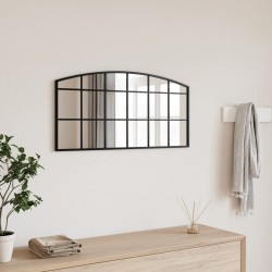 Miroir mural noir 80x40 cm arche fer 561570561570