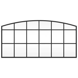 Miroir mural noir 80x40 cm arche fer 561570561570