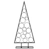 Arbre de Noël en métal pour décoration noir 125 cm 561584561584