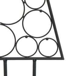 Arbre de Noël en métal pour décoration noir 125 cm 561584561584
