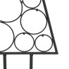 Arbre de Noël en métal pour décoration noir 125 cm 561584561584