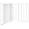 Barrière pour chien pliable 2 panneaux 160 cm bois sapin massif 561593561593