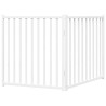 Barrière pour chien pliable 2 panneaux 160 cm bois sapin massif 561593561593
