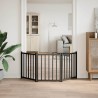 Barrière pour chien pliable 3 panneaux 150 cm bois sapin massif 561595561595