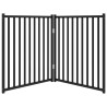 Barrière pour chien pliable 2 panneaux 160 cm bois sapin massif 561598561598