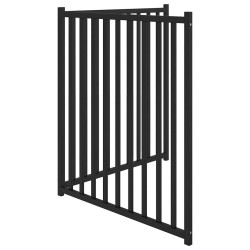 Barrière pour chien pliable 2 panneaux 160 cm bois sapin massif 561598561598