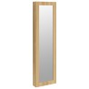Armoire à bijoux avec miroir murale 30x8,5x106 cm 561604561604