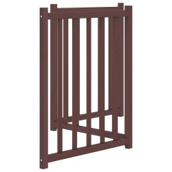 Barrière pour chien pliable 3 panneaux 150 cm bois sapin massif 561611561611