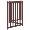 Barrière pour chien pliable 3 panneaux 150 cm bois sapin massif 561611561611