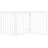 Barrière pour chien pliable 3 panneaux 150 cm bois de peuplier 561618561618