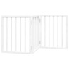 Barrière pour chien pliable 3 panneaux 150 cm bois de peuplier 561618561618