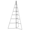 Arbre de Noël en métal pour décoration noir 140 cm 561622561622