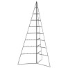 Arbre de Noël en métal pour décoration noir 180 cm 561623561623
