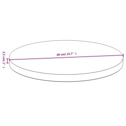 Dessus de table Ø40x2,5 cm bambou 561627561627