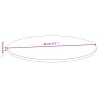 Dessus de table Ø80x1,5 cm bambou 561628561628