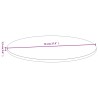 Dessus de table Ø70x1,5 cm bambou 561629561629