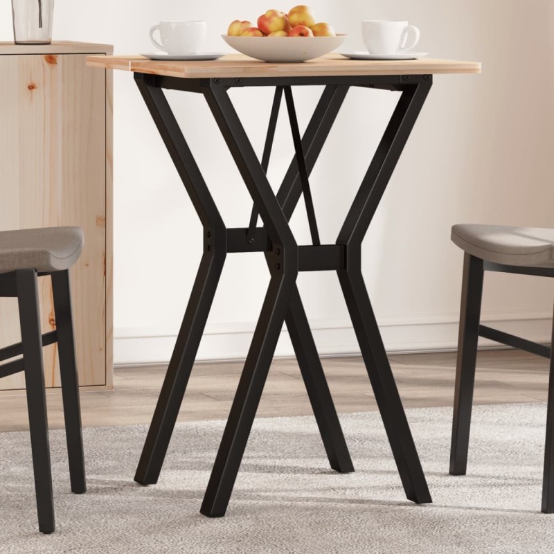 Pieds de table à manger cadre en Y 40x40x73 cm acier 561642561642