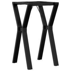 Pieds de table à manger cadre en Y 40x40x73 cm acier 561642561642
