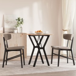 Pieds de table à manger cadre en Y 40x40x73 cm acier 561642561642