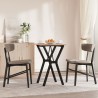 Pieds de table à manger cadre en Y 40x40x73 cm acier 561642561642