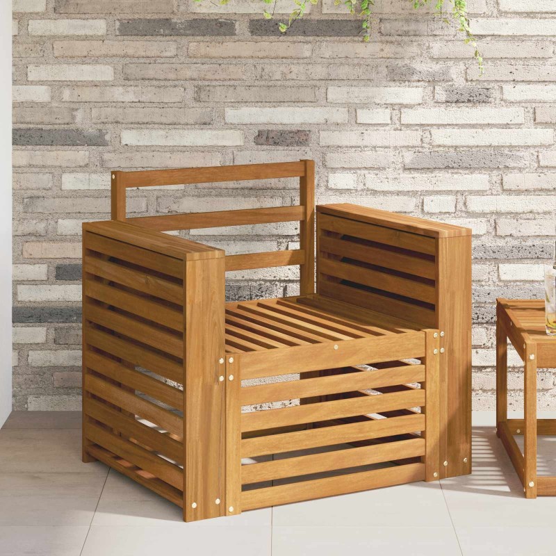 Ensemble de canapés d'extérieur Naturel 79 x 63 x 73 cm 561645561645