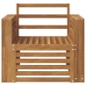 Ensemble de canapés d'extérieur Naturel 79 x 63 x 73 cm 561645561645