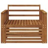 2 Pièce Canapé avec Accoudoirs Bois d'Acacia Massif Naturel 561648561648