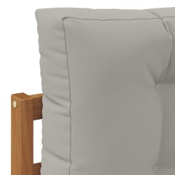 Canapé d’extérieur Bois d'acacia massif et polyester 561650561650