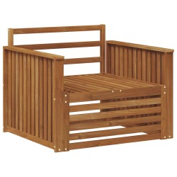 2 Pièce Canapé avec Accoudoirs Bois d'Acacia Massif Naturel 561653561653