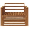 2 Pièce Canapé avec Accoudoirs Bois d'Acacia Massif Naturel 561653561653