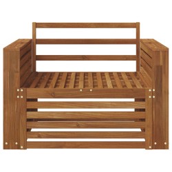 2 Pièce Canapé avec Accoudoirs Bois d'Acacia Massif Naturel 561657561657