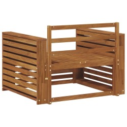 2 Pièce Canapé avec Accoudoirs Bois d'Acacia Massif Naturel 561657561657
