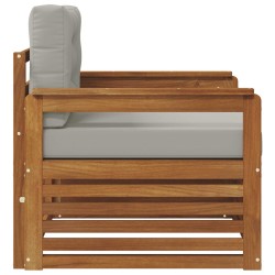 Canapé d’extérieur Bois d'acacia massif et polyester 561658561658