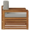 Canapé d’extérieur Bois d'acacia massif et polyester 561658561658