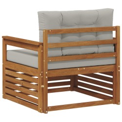 Canapé d’extérieur Bois d'acacia massif et polyester 561658561658