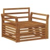 2 Pièce Canapé avec Accoudoirs Naturel 561666561666