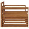 2 Pièce Canapé avec Accoudoirs Naturel 561666561666