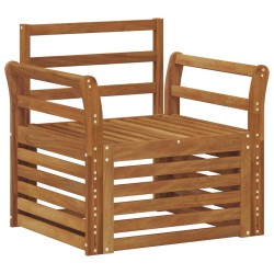 Ensemble de canapés d'extérieur Naturel 75,5 x 63 x 73 cm 561679561679